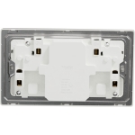 Schneider Electric 施耐德電氣 NUX25DACQUS_SS UNICA X 13A 250V~ 雙位雙極開關插座連USB A+C 21W (炫星銀)